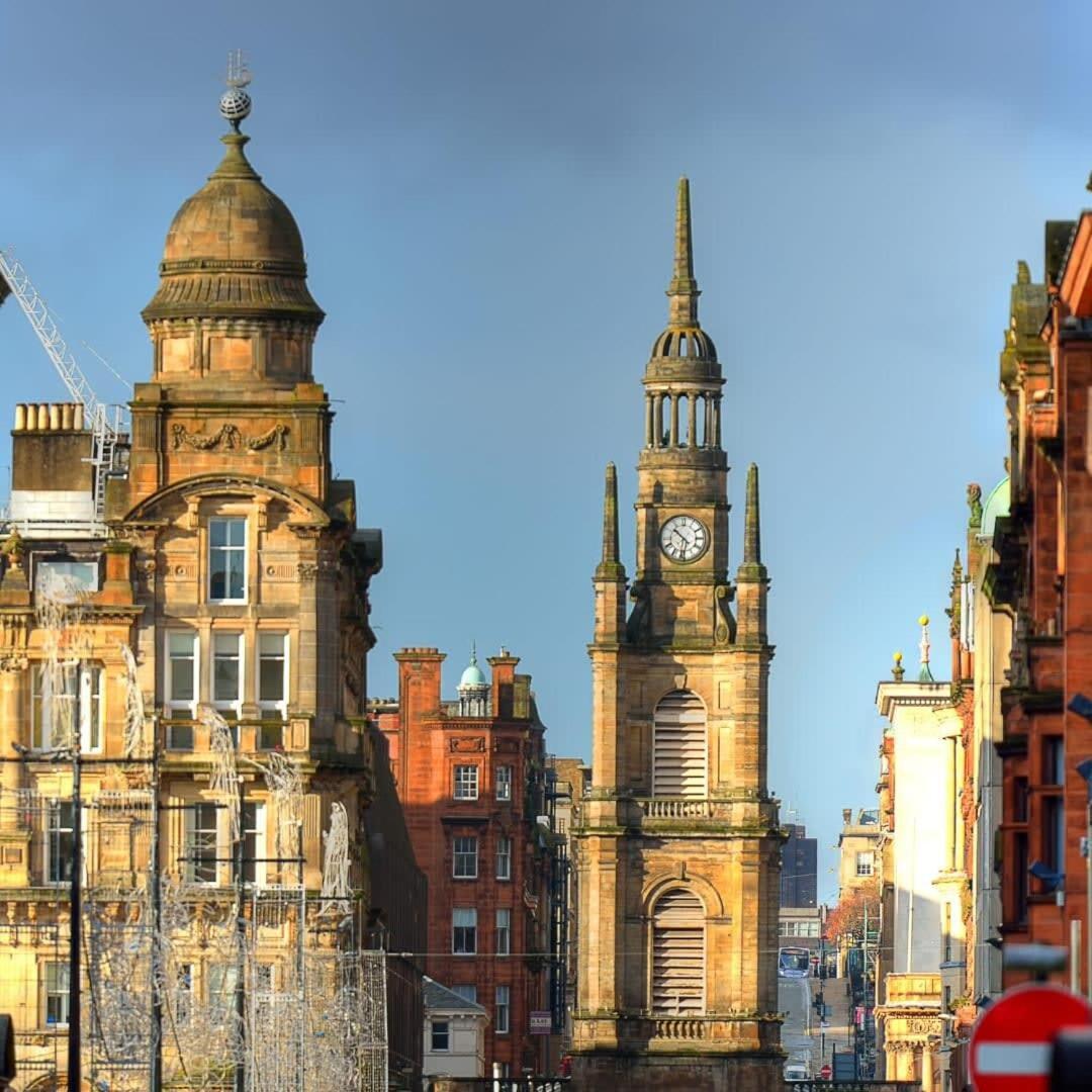 Apartamento Cosy 1 Bed With Parking In City Centre Glasgow Exterior foto